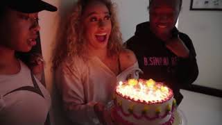 B Simone birthday fart