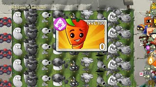PVZ 2 Minigame - Restoring 45 Plant Back To Life With Intensive Carrot In Plants Vs Zombies 2
