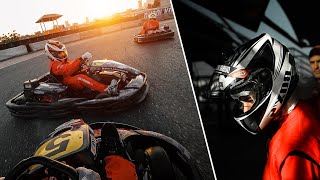 تحدي سباق الكارتينغ! في دبي كارتدروم / Karting race CHALLENGE! at Dubai KARTDROME