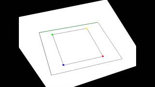 animating homography in opencv