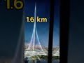 burj khalifa🗼 vs jeddah tower ki height 🗼💯 shorts burjkhalifa dubaiburjkhalifa