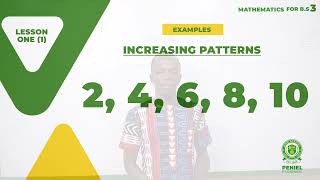 MATHEMATICS- UNDERSTANDING INCREASING AND DECREASING PATTERNS- BASIC 3