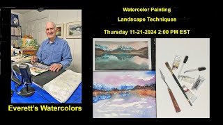 Everett's Watercolors Painting - 