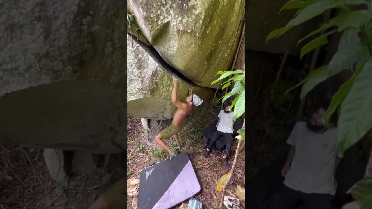 6a+/ V3 Vuelve Candy B, First Ascent #rockclimbing #bouldering #madrock ...