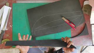 How to make a dismantling Naginata (Halberd) prop