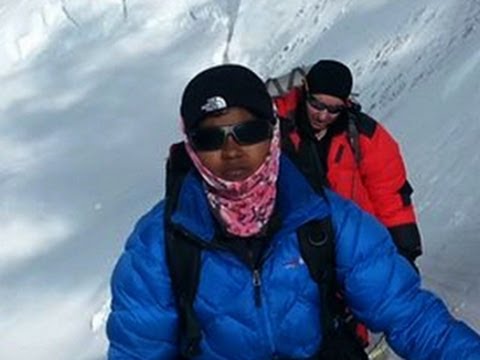 13-year-old Is Youngest Girl To Scale Mount Everest - YouTube