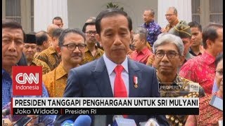 Presiden Bangga Menkeu  Sri Mulyani dapat Penghargaan Dunia