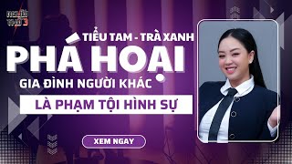 NGƯỜI THỨ 3 | Tiểu Tam - Trà Xanh Phá Hoại Gia Đình Người Khác Là Phạm Tội Hình Sự