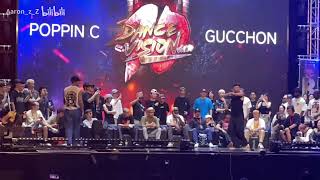 Poppin c vs Gucchon  top 16 dance vision vol 10