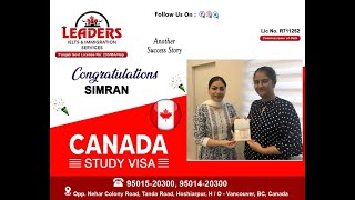 CONGRATULATIONS SIMRAN