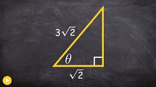 Evaluate the six trigonometric functions given a right triangle