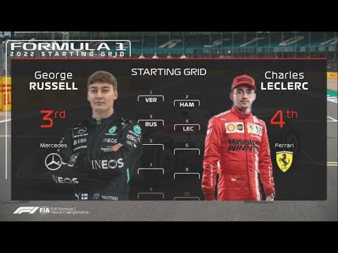 Official F1 2022 Starting Grid | Drivers & Teams - YouTube