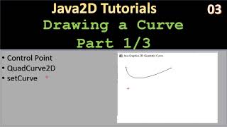 QuadCurve2D | Part 1 - Basics & Setup WindowBuilder | Java2D Tutorial #03