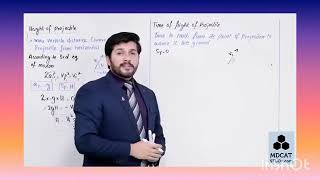 Height,Time and Range of projectile lec#18 chapter 3 ist year