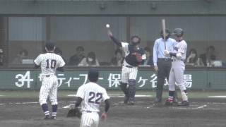 20160424　横浜高校　ＶＳ　東海大相模　4　　1表