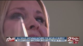 Tulsa church gathers around Michelle Murphy, offers exonerated woman support