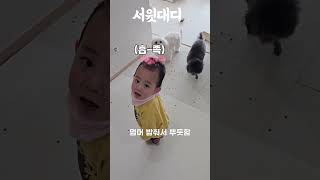 1살 아들의 많이 뿌듯한 표정 모음 ㅋㅋㅋ｜19개월 아기 강산이