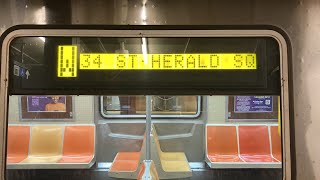 R46 (W) Train ride from Astoria Ditmars Boulevard to 34th Street-Herald Square￼￼