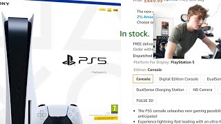 Trying to buy a PS5 before it sells out speedrun (UK Launch day)