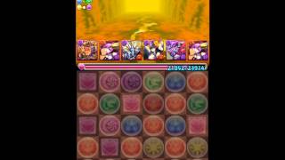 【パズドラ】五右衛門降臨 超地獄級 呂布×赤ソニア 高速周回 ノーコン安定