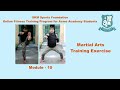 SKM Sports Foundation 10th Fitness Module - Martial Arts Training Exercise