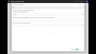 Dynamics 365 Business Central - Set Up Cashflow Forecast with Assisted Setup