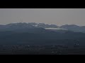 富山・朝日に輝く立山連峰　fhd：dji mavic air2