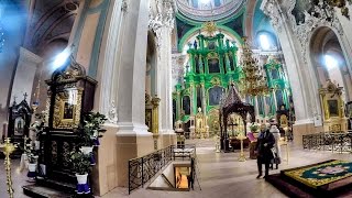 Russian Orthodox Churches of Vilnius, Lithuania. A Walk Around Inside and Outside