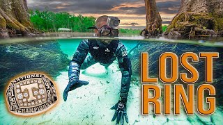 Searching For LOST CHAMPIONSHIP RING Underwater!! ($25,000)