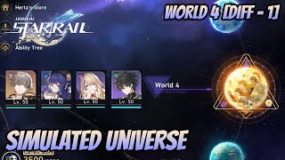Honkai: Star Rail - Simulated Universe World 4 [Diff - 1]