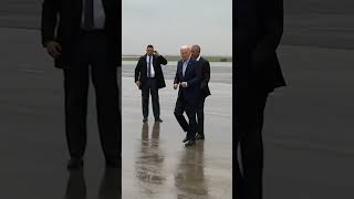 President Biden and Former President Obama arrive in New York for a campaign fundraiser