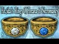 Skyrim SE - Ahzidal's Rings Of Arcana & Necromancy - Unique Rings Guide