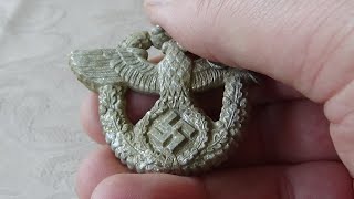 Atradumi, policista kokarde WW2/Findings, police cockade WW2.RUS.sub.