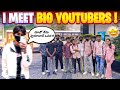 Mawooo nenu Hyderabadochina!😅| i meet ff big youtubers 😍
