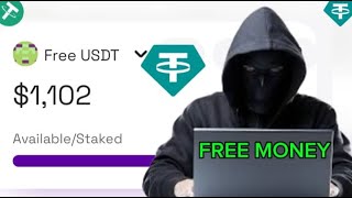 Get Instant $1000 FREE USDT Every day on your Wallet (No Deposit)