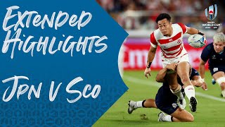Extended Highlights: Japan 28-21 Scotland - Rugby World Cup 2019