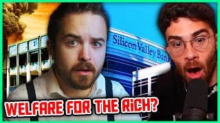 Banks Are Collapsing... Here's Why | Hasanabi Reacts to Coffeezilla