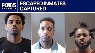 3 escaped DeKalb County inmates captured | FOX 5 News