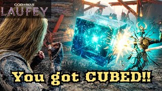 ALL the Gelatinous Cube Bonk Attack Moments | God of War Laufey
