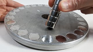 Magnetic induction heating with infrared camera | Magnetic Games