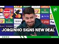 Jorginho signs NEW Arsenal contract! ✍️