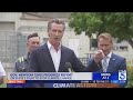 Newsom visits SoCal, delivers progress report on effort to combat climate change