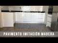 Pavimento imitacion madera