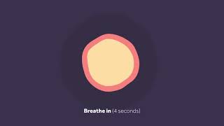 Breathing exercise for stress and anxiety