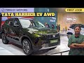 Tata Harrier EV AWD is here! Production ready 2024 Electric Harrier showcased @ Bharat Mobility Show