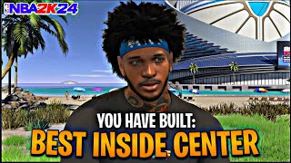 THE MOST OVERPOWERED INSIDE CENTER BUILD FOR PARK IN NBA 2K24!