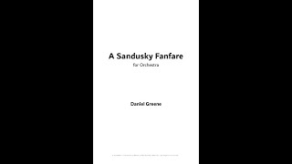 A Sandusky Fanfare - For Orchestra