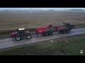 hog manure application nuhn quad tankers pulled by versatile 4wd tractors