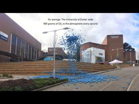 University of Exeter greenhouse gas emissions in real-time University of Exeter greenhouse gas emissions in real-time