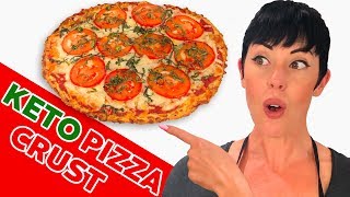 Keto Pizza Crust – NO Cauliflower